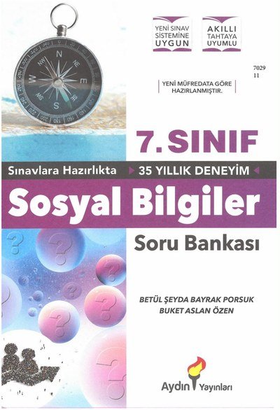 SOSYAL BİLGİLER SORU BANKASI YKS Fotokopi
