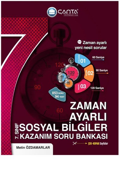 ZAMAN AYARLI SOSYAL BİLGİLER SORU BANKASI YKS Fotokopi