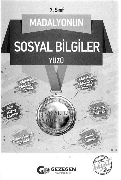 MADALYONUN SOSYAL BİLGİLER YÜZÜ YKS Fotokopi