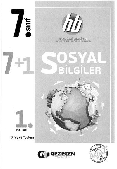 7+1 SOSYAL BİLGİLER 1. FASİKÜL YKS Fotokopi