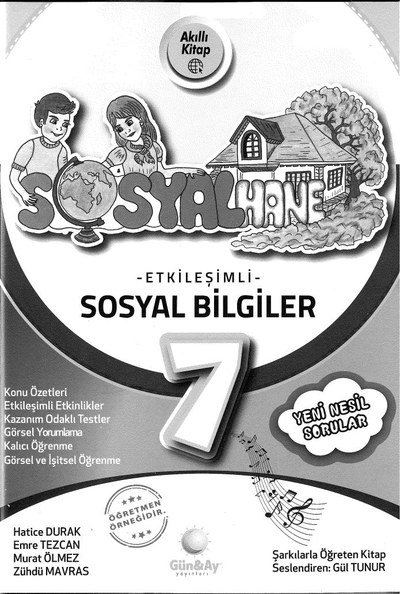 SOSYALHANE ETKİLEŞİMLİ SOSYAL BİLGİLER YKS Fotokopi