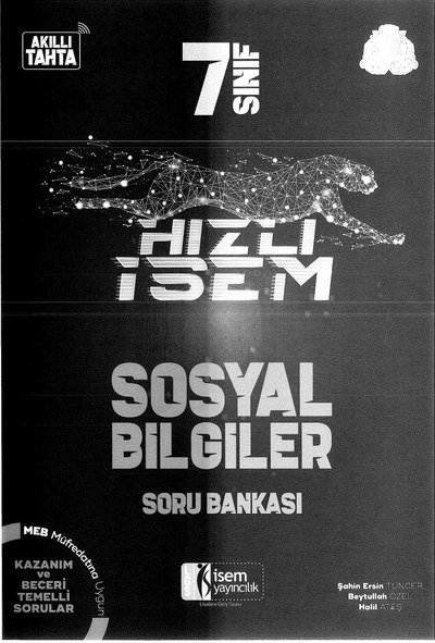 HIZLI İSEM SOSYAL BİLGİLER SORU BANKASI YKS Fotokopi