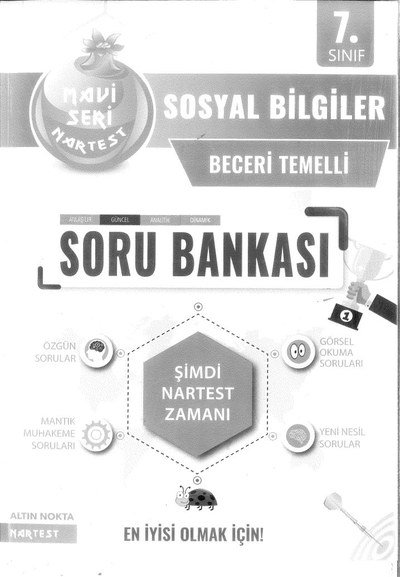 SOSYAL BİLGİLER BECERİ TEMELLİ SORU BANKASI YKS Fotokopi