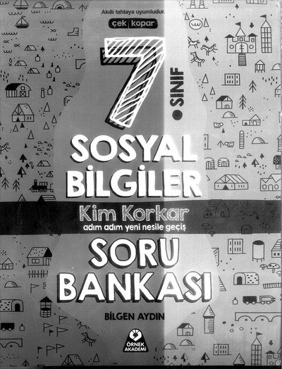 SOSYAL BİLGİLER KİM KORKAR SORU BANKASI YKS Fotokopi