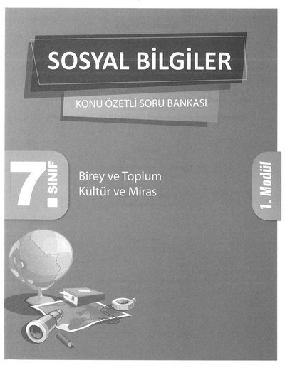 SOSYAL BİLGİLER KONU ÖZETLİ SORU BANKASI YKS Fotokopi