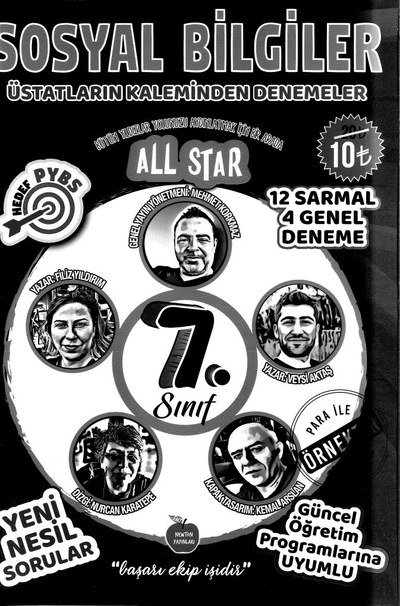 SOSYAL BİLGİLER ÜSTATLARIN KALEMİNDEN DENEMELER YKS Fotokopi