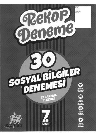 REKOR DENEME 30 SOSYAL BİLGİLER DENEMESİ YKS Fotokopi