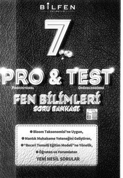 PRO & TEST FEN BİLİMLERİ SORU BANKASI YKS Fotokopi