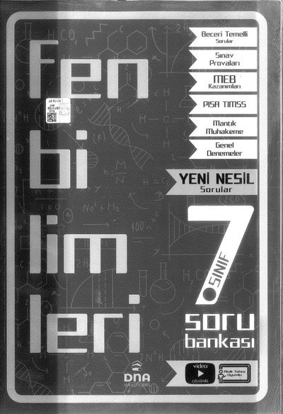 FEN BİLİMLERİ SORU BANKASI YKS Fotokopi