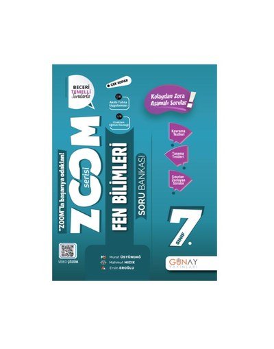 ZOOM SERİSİ FEN BİLİMLERİ SORU BANKASI YKS Fotokopi