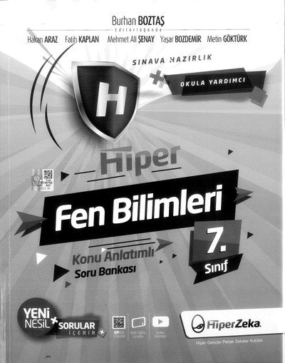 HİPER FEN BİLİMLERİ KONU ANLATIMLI SORU BANKASI YKS Fotokopi
