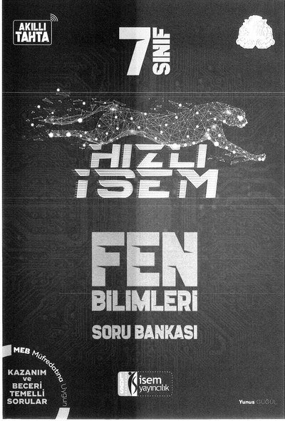 HIZLI İSEM FEN BİLİMLERİ SORU BANKASI YKS Fotokopi