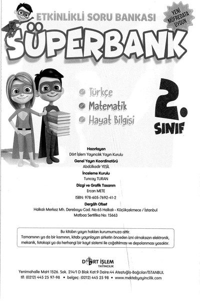 SÜPERBANK YKS Fotokopi