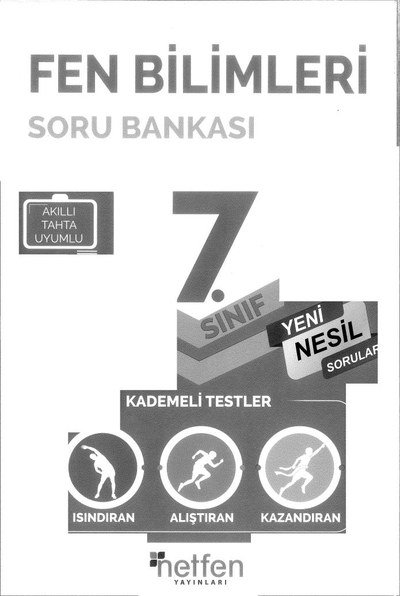 FEN BİLİMLERİ SORU BANKASI KADEMELİ TESTLER YKS Fotokopi
