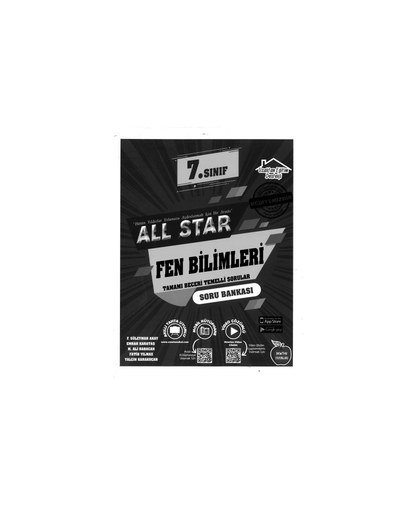 ALL STAR FEN BİLİMLERİ SORU BANKASI YKS Fotokopi