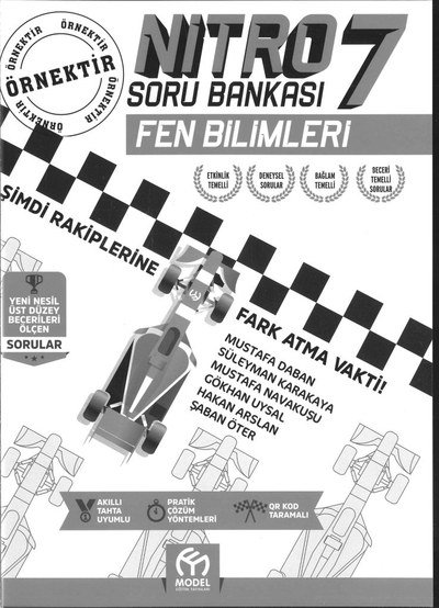 NİTRO SORU BANKASI FEN BİLİMLERİ YKS Fotokopi