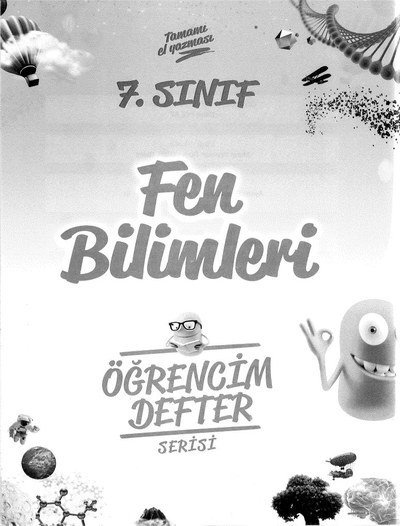 FEN BİLİMLERİ ÖĞRENCİM DEFTER SERİSİ YKS Fotokopi