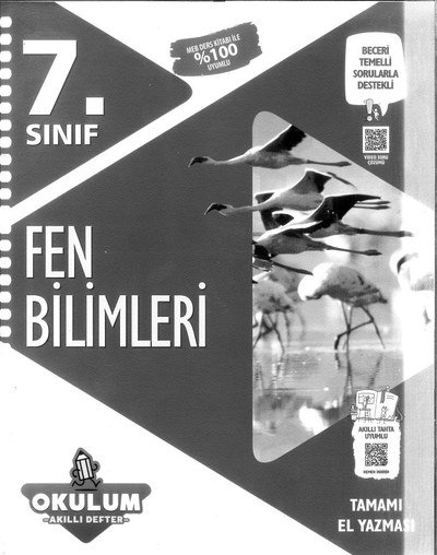 FEN BİLİMLERİ OKULUM AKILLI DEFTER YKS Fotokopi