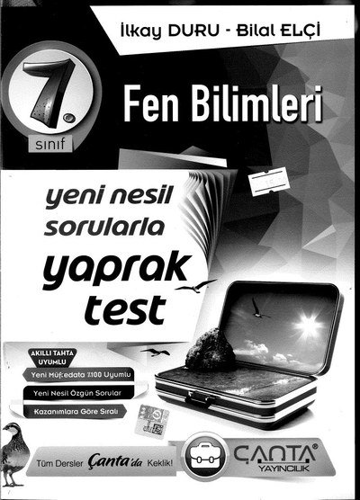 FEN BİLİMLERİ KONU TESTİ YKS Fotokopi