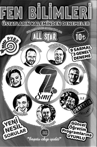 FEN BİLİMLERİ ÜSTATLARIN KALEMİNDEN DENEMELER YKS Fotokopi