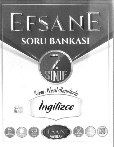 EFSANE SORU BANKASI YENİ NESİL SORULARLA İNGİLİZCE YKS Fotokopi