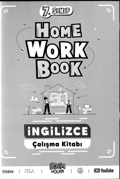 HOME WORK BOOK İNGİLİZCE ÇALIŞMA KİTABI YKS Fotokopi
