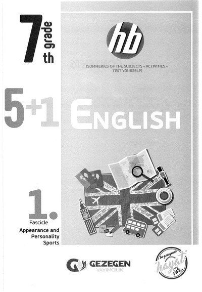 5+1 ENGLISH 1. FASCICLE YKS Fotokopi