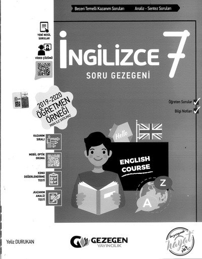 İNGİLİZCE SORU GEZEGENİ YKS Fotokopi