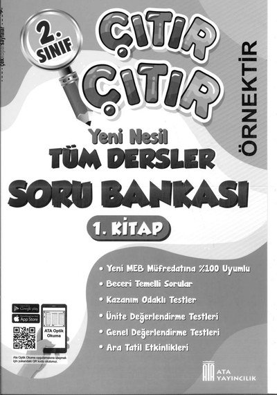 ÇITIR ÇITIR TÜM DERSLER SORU BANKASI YKS Fotokopi