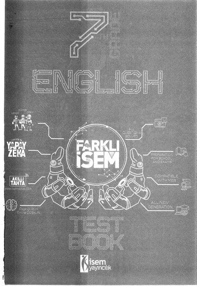ENGLISH FARKLI İSEM YKS Fotokopi