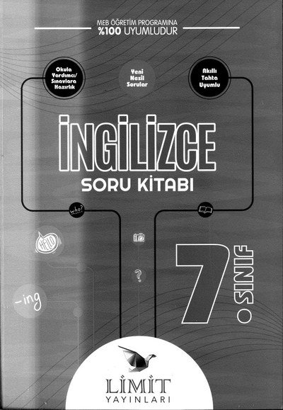 İNGİLİZCE SORU KİTABI YKS Fotokopi