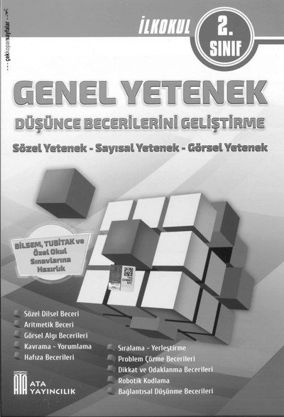 GENEL YETENEK DÜŞÜNCE BECERİLERİNİ GELİŞTİRME YKS Fotokopi