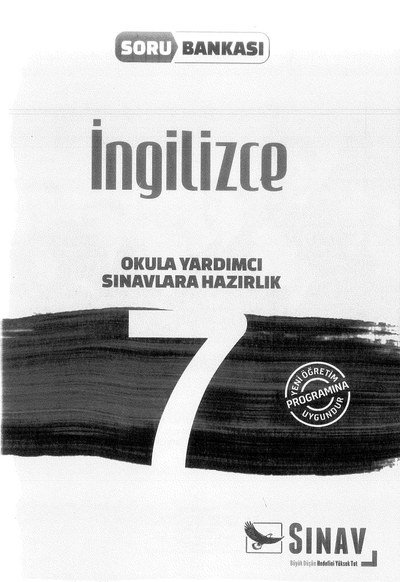 İNGİLİZCE SORU BANKASI OKULA YARDIMCI YKS Fotokopi