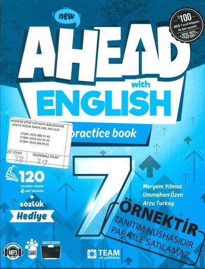 AHEAD WITH ENGLISH PRACTICE BOOK YKS Fotokopi