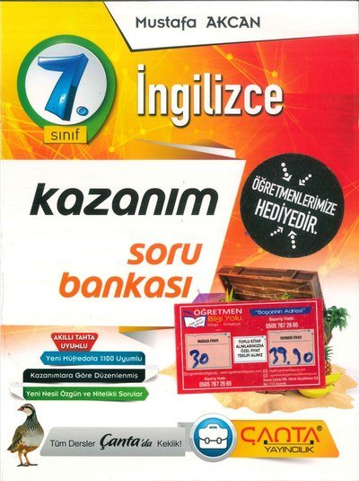 İNGİLİZCE KAZANIM SORU BANKASI YKS Fotokopi
