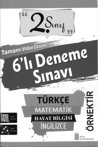 6'LI DENEME SINAVI YKS Fotokopi