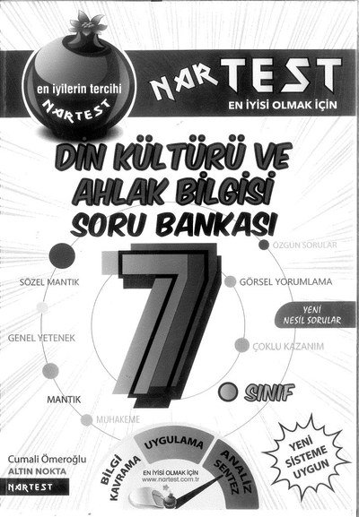 DİN KÜLTÜRÜ VE AHLAK BİLGİSİ SORU BANKASI YKS Fotokopi