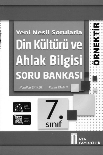 DİN KÜLTÜRÜ VE AHLAK BİLGİSİ SORU BANKASI YKS Fotokopi