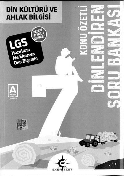 KONU ÖZETLİ DİN KÜLTÜRÜ VE AHLAK BİLGİSİ SORU BANKASI YKS Fotokopi