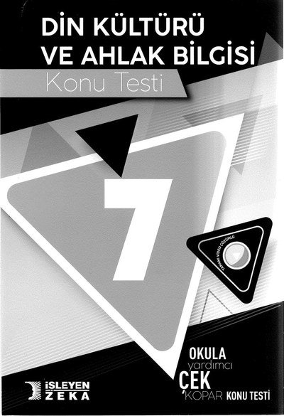 DİN KÜLTÜRÜ VE AHLAK BİLGİSİ KONU TESTİ YKS Fotokopi