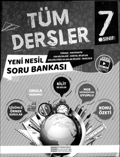 TÜM DERSLER YENİ NESİL SORU BANKASI YKS Fotokopi