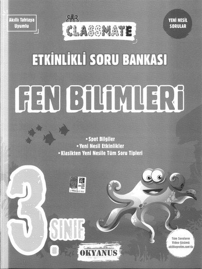 FEN BİLİMLERİ SORU BANKASI YKS Fotokopi