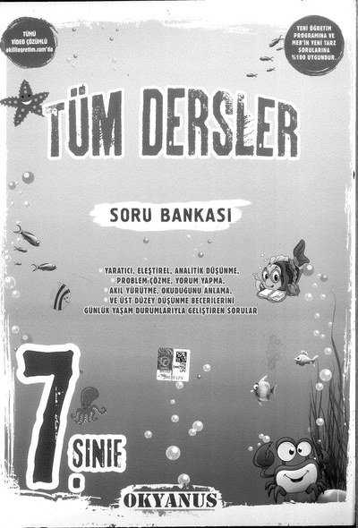 TÜM DERSLER SORU BANKASI YKS Fotokopi