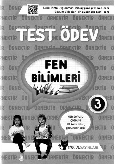 FEN BİLİMLERİ TEST ÖDEV YKS Fotokopi