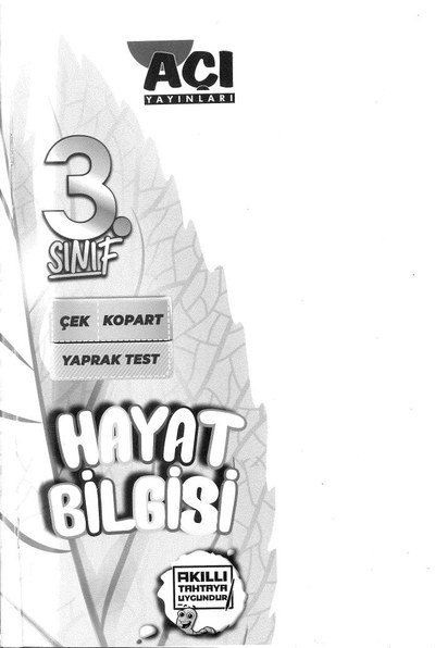 HAYAT BİLGİSİ YKS Fotokopi