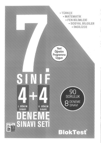 4+4 DENEME SINAVI SİSTEMİ YKS Fotokopi