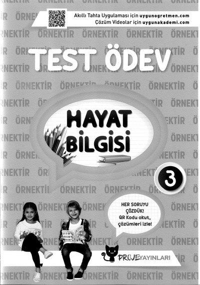 HAYAT BİLGİSİ TEST ÖDEV YKS Fotokopi