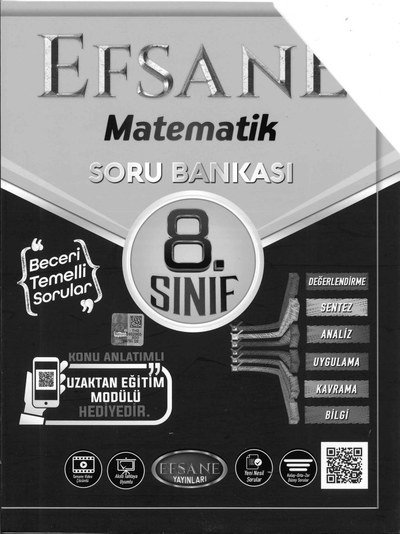 EFSANE MATEMATİK SORU BANKASI YKS Fotokopi