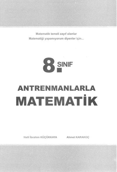 ANTRENMANLARLA MATEMATİK YKS Fotokopi
