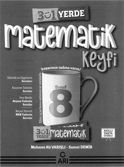 3Ü1 YERDE MATEMATİK KEYFİ YKS Fotokopi